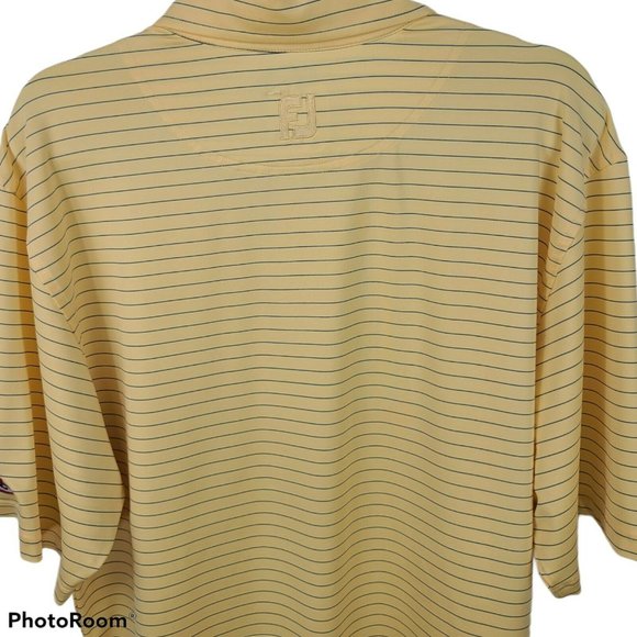 SOLD EBAY NWOT FOOTJOY PRODRY  YELLOW SHIRT M - Picture 4 of 7